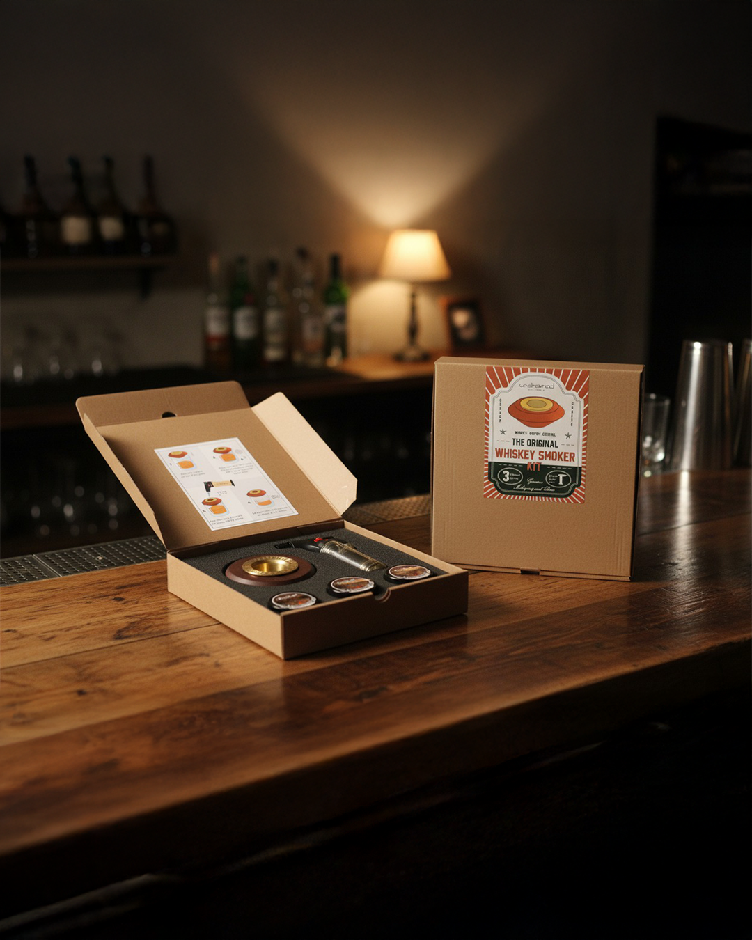 Unchained Workshop Viski Tütsüleme Seti (Standsız)