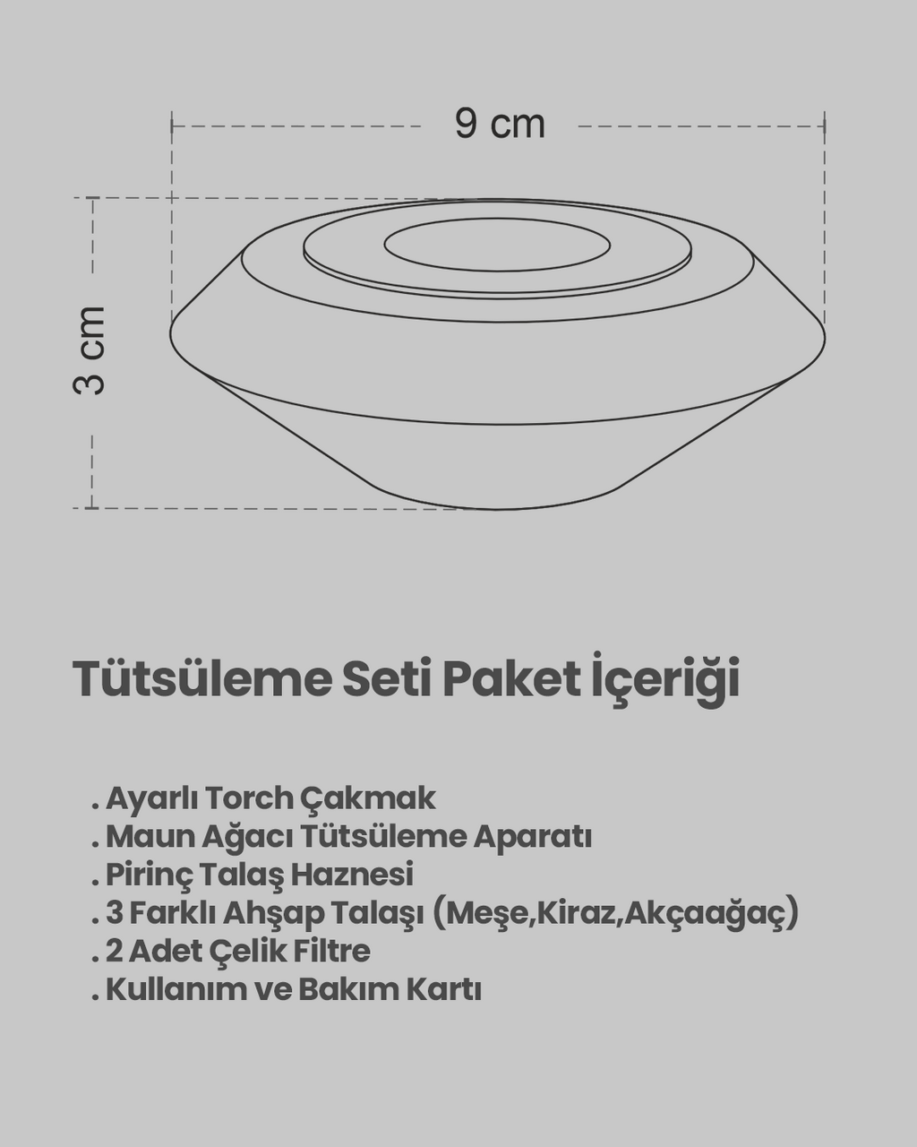 Unchained Workshop Viski Tütsüleme Seti (Standsız)