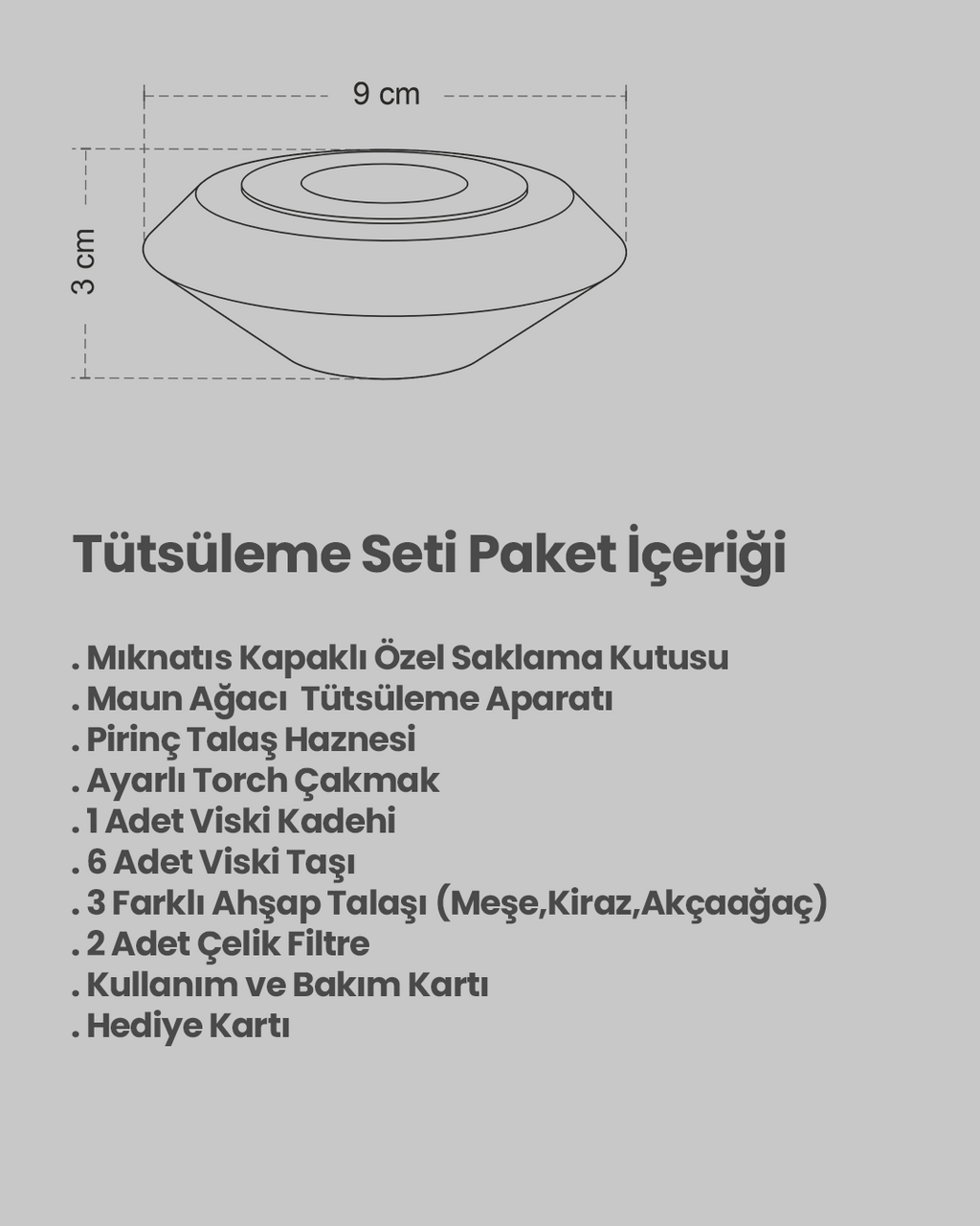 Premium Viski Tütsüleme Seti